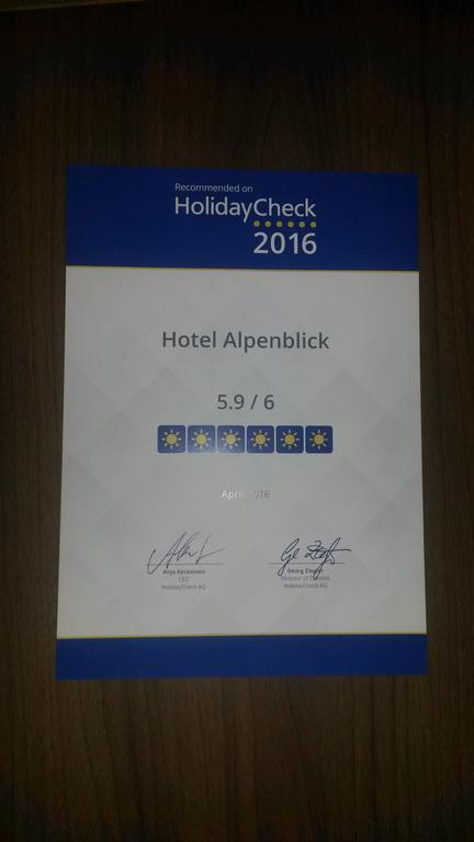 Hotel Alpenblick Plan Zewnętrze zdjęcie